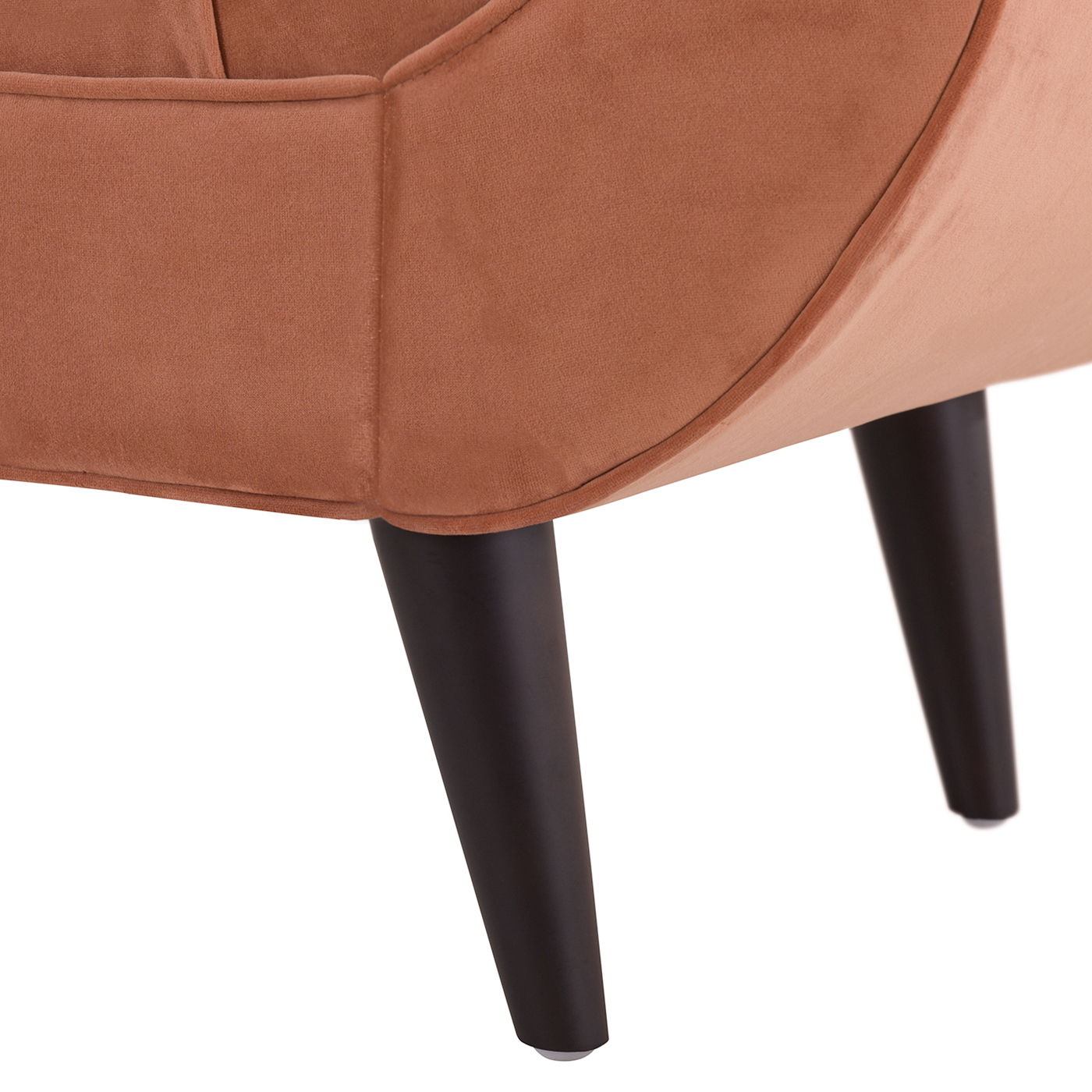 Alma - Tufted Flared Arm Entryway Bench