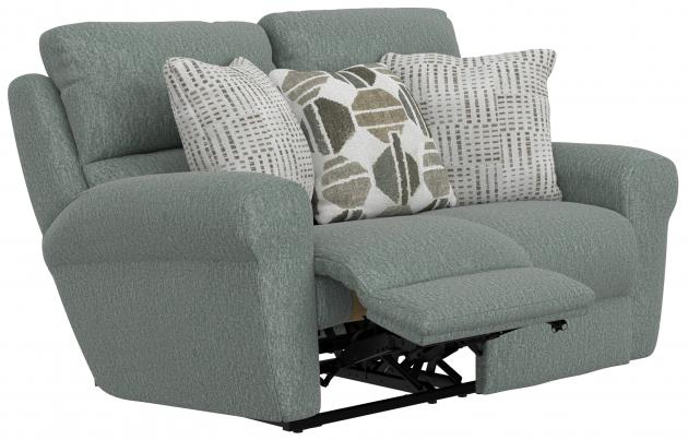 Catnapper Kellen Lay Flat Reclining Loveseat in Woodlands