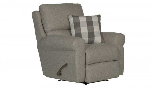 Catnapper Westport Glider Recliner in Metal