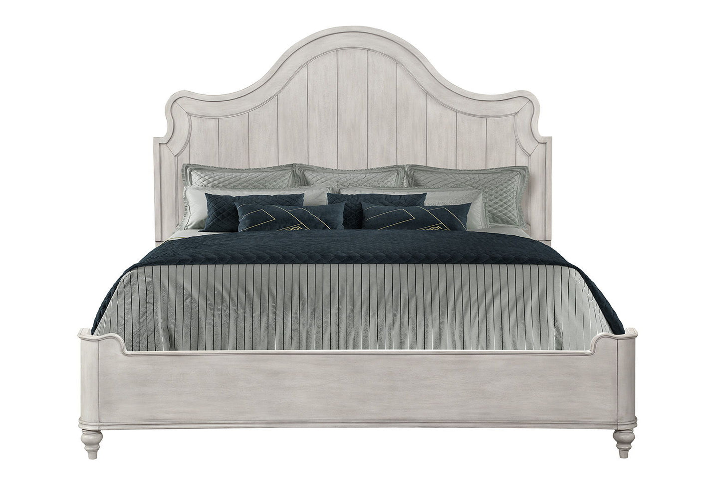 Delilah - Queen/King Rails - Antique White