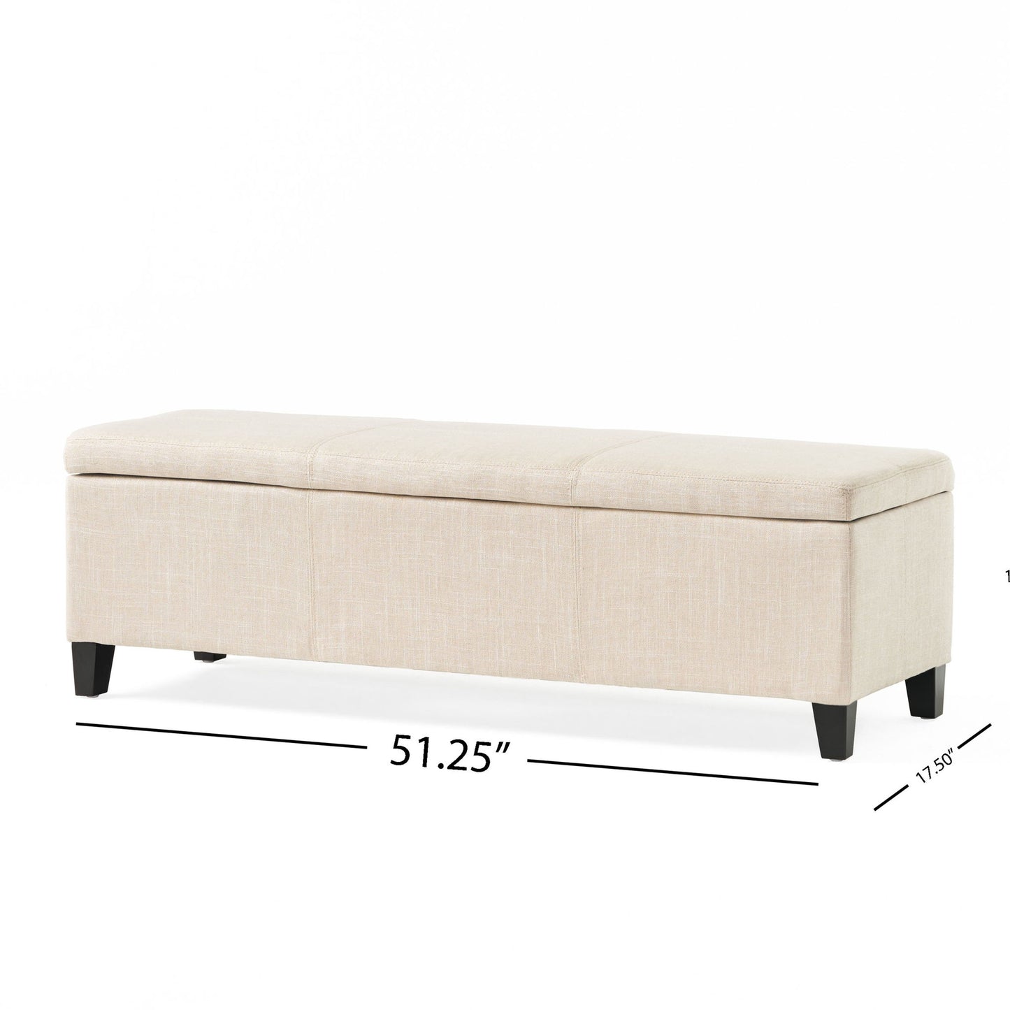 Glouster - Contemporary Storage Ottoman