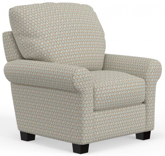 Jackson Magnolia Accent Chair in Sky