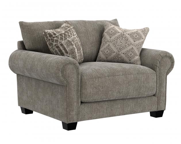 Jackson Barrett Chair 1/2 in Stone