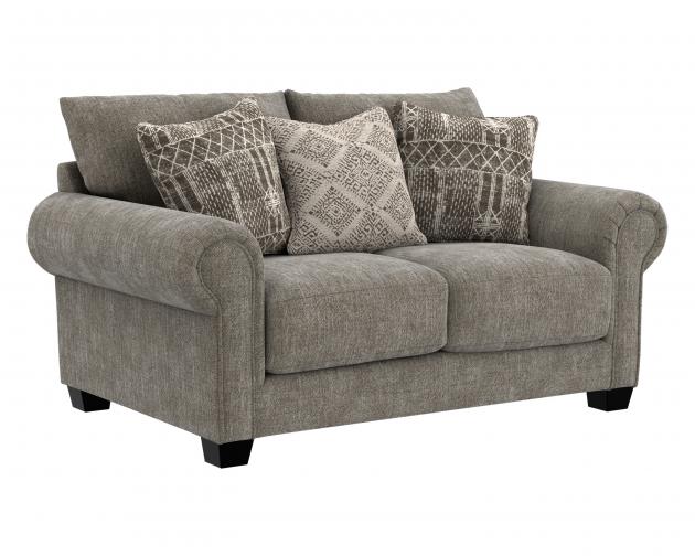 Jackson Barrett Loveseat in Stone