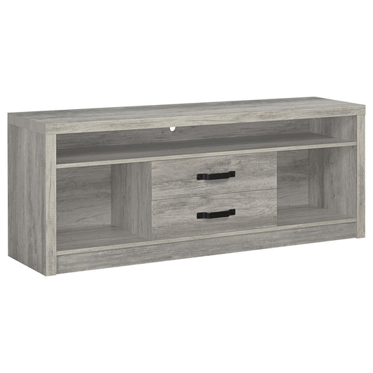 Conifer - 3 Piece TV Entertainment Center With Storage - Gray