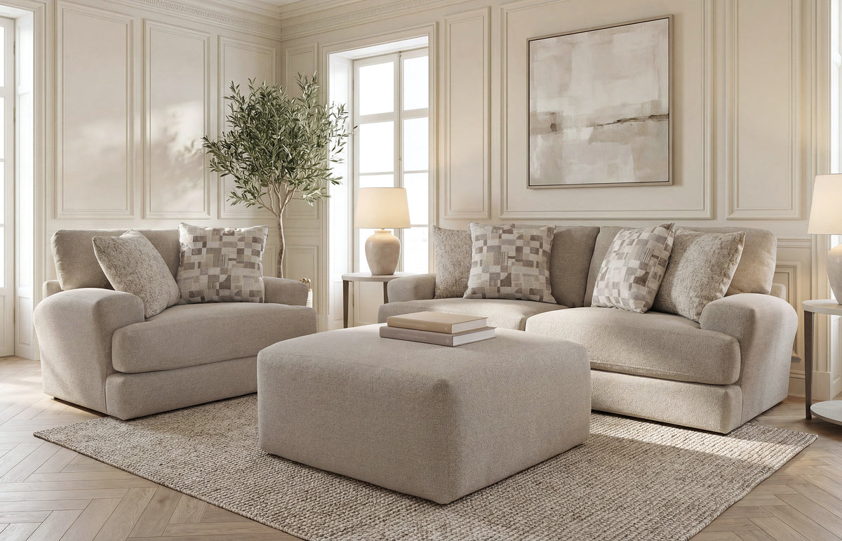 Jackson Julian collection arrangement; coordinating pieces sold separately in Bisque