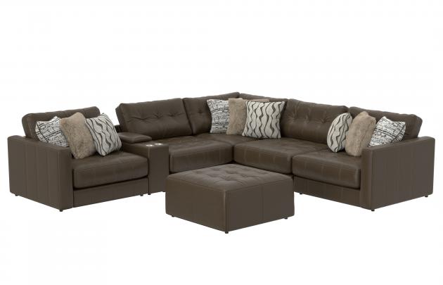 Jackson Siena collection arrangement; coordinating pieces sold separately in Chocolate