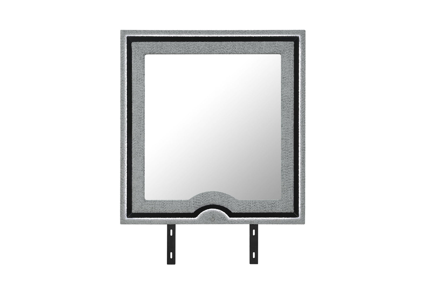 Isabella - Mirror With LED - Gray
