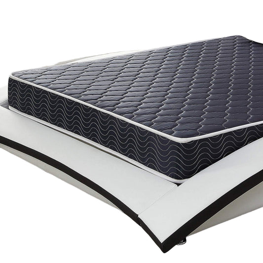 6" Twin Size Waterproof Foam Mattress - Black / Blue