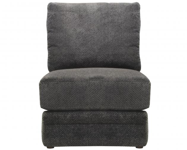 Jackson Mammoth Armless Chair in Smoke