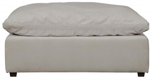 Jackson Posh Cocktail Ottoman in Dove
