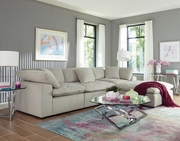 Jackson Posh collection arrangement; coordinating pieces sold separately in Dove