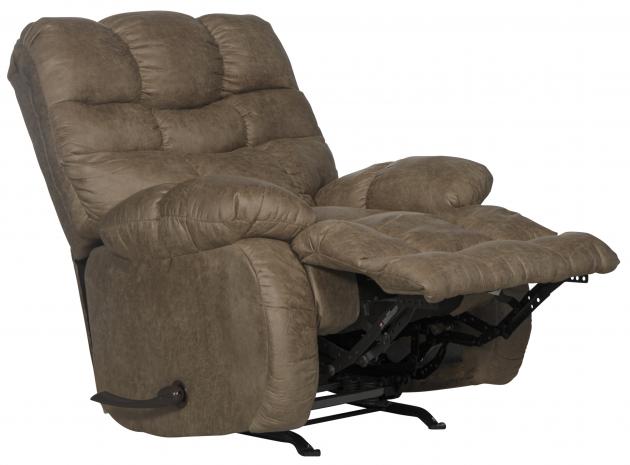 Catnapper Berman Chaise Rocker Recliner in Silt