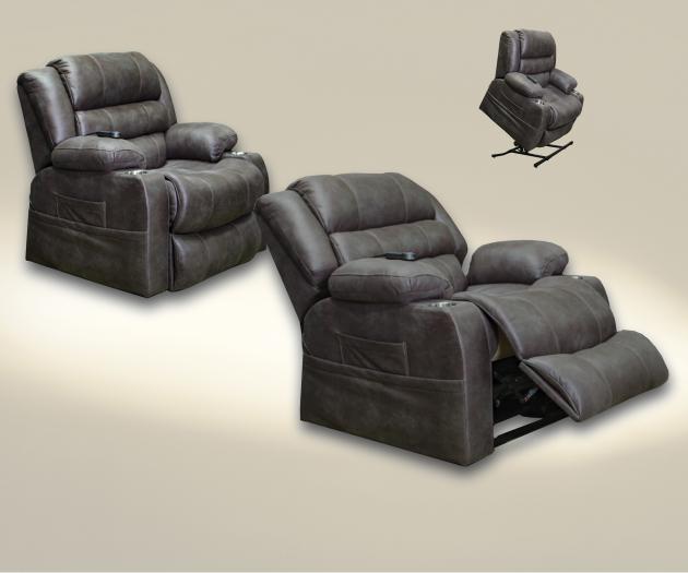 Catnapper Tucker Power Lift Recliner w/Heat & Massage