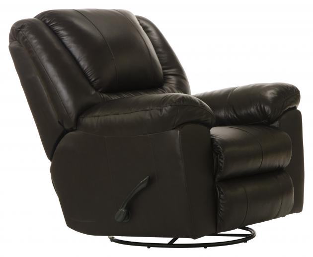 Catnapper Transformer II Chaise Swivel Glider Recliner in Chocolate