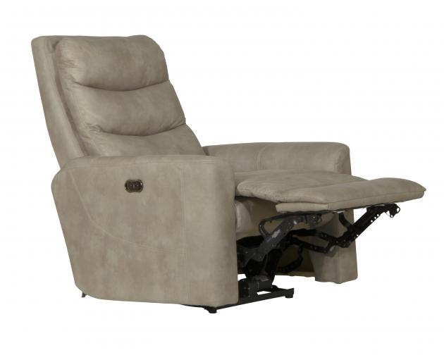 Catnapper Gill Power Wall Hugger Recliner in Putty
