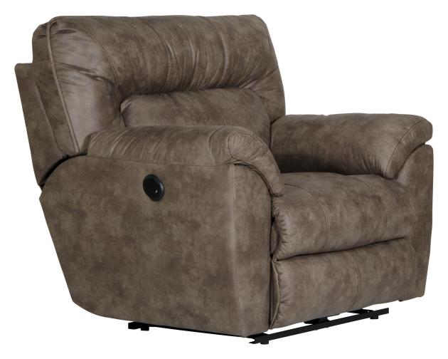 Catnapper Hollins Power Wall Hugger Recliner in Coffee