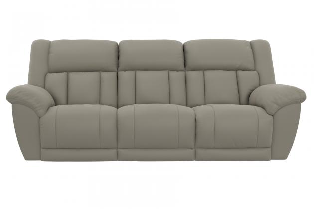 Catnapper Sentinel Power Lay Flat Reclining Sofa w/Ext Ottoman in Smoke