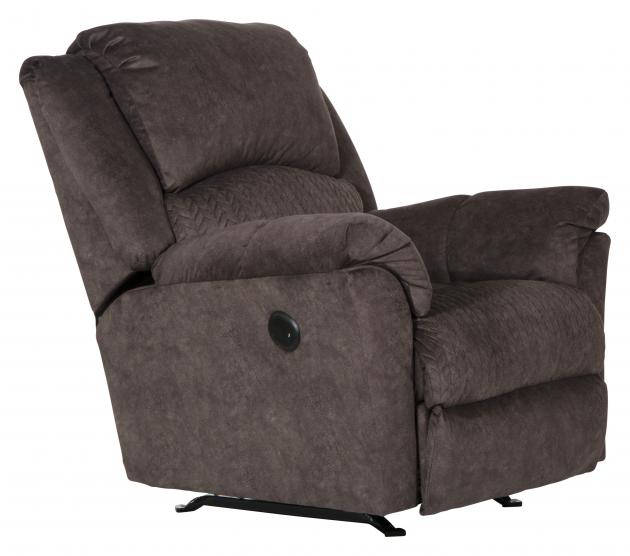 Catnapper Malloy Power Rocker Recliner in Chocolate