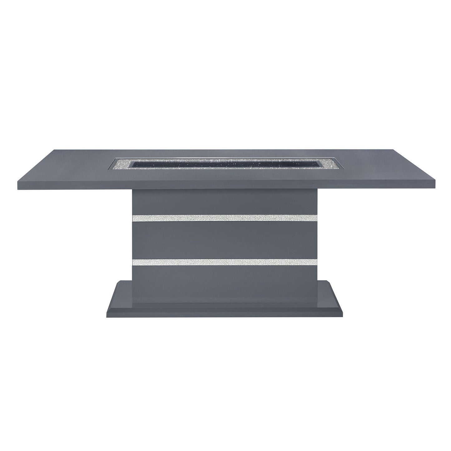 Ariya - Dining Table And Chair Set - Dark Gray