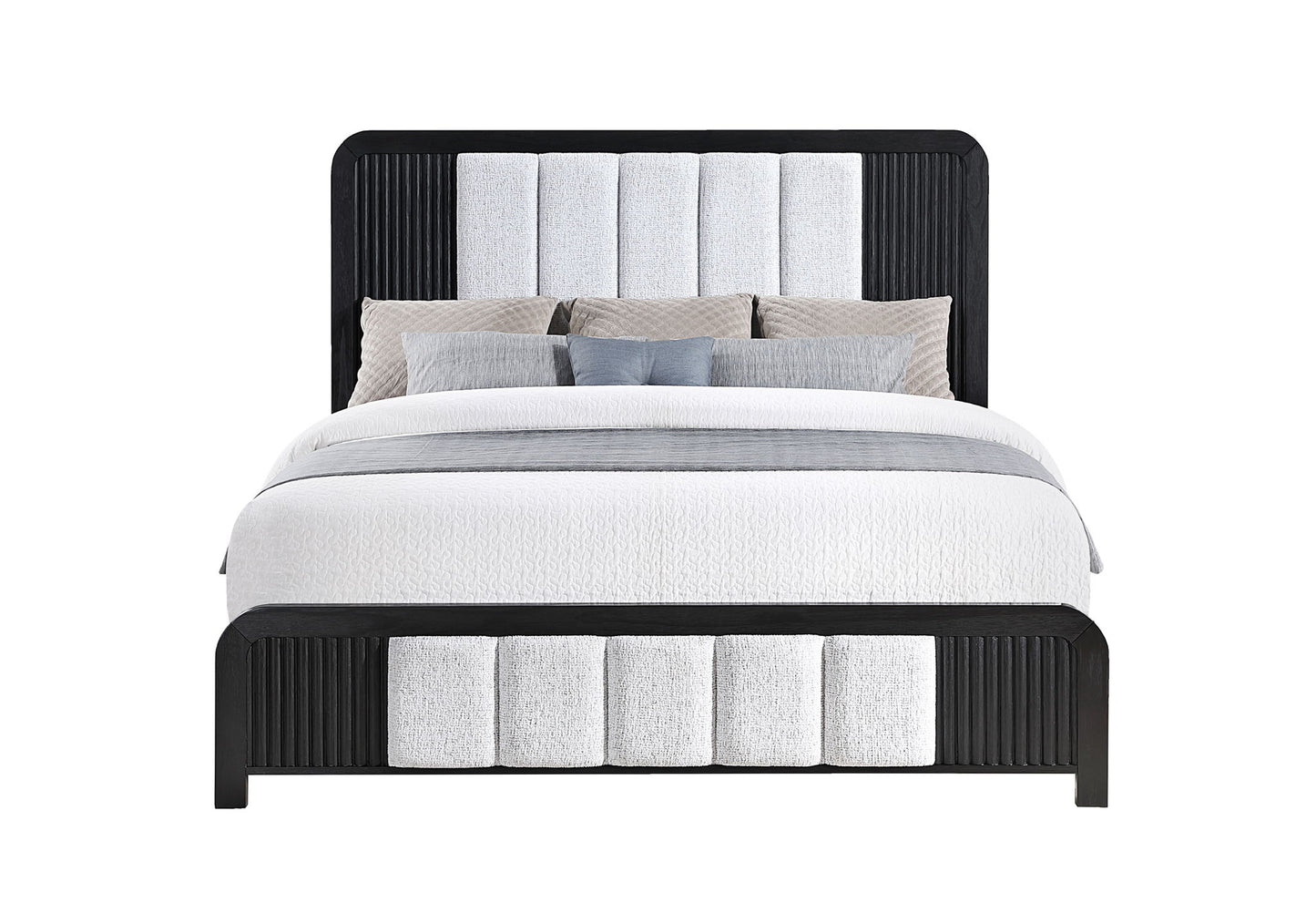 Beckett - King Upholstered Bed - Black