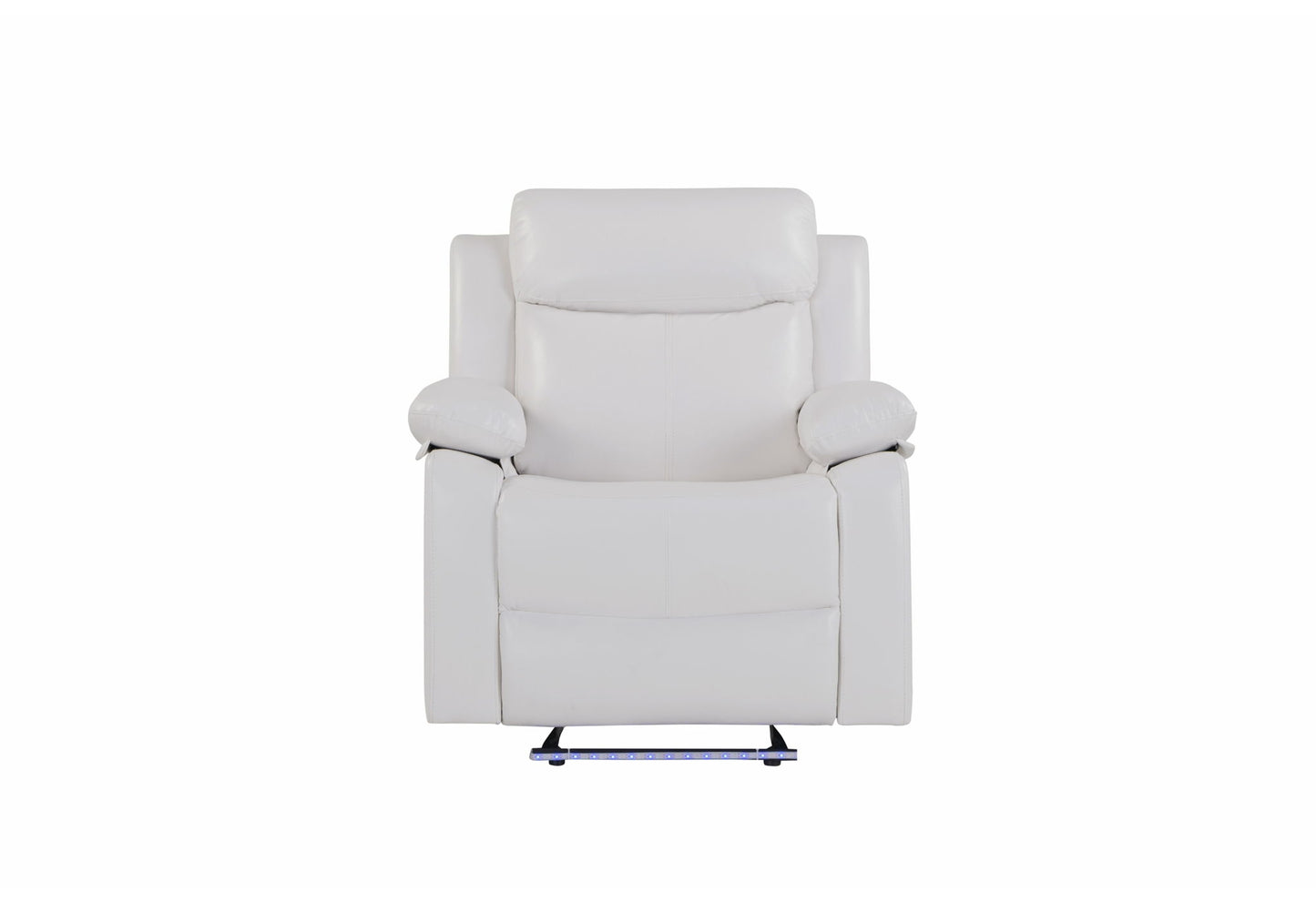 U6026 - Glider Recliner With LED - White