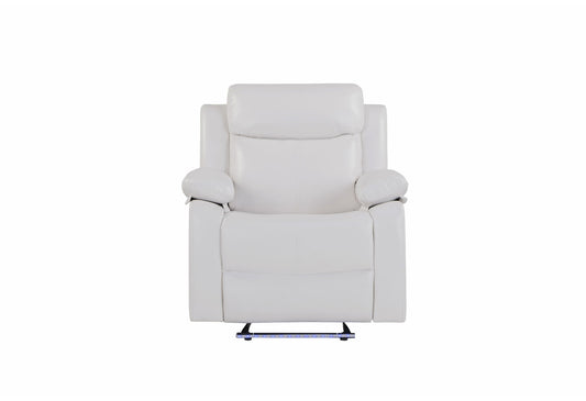 U6026 - Glider Recliner With LED - White