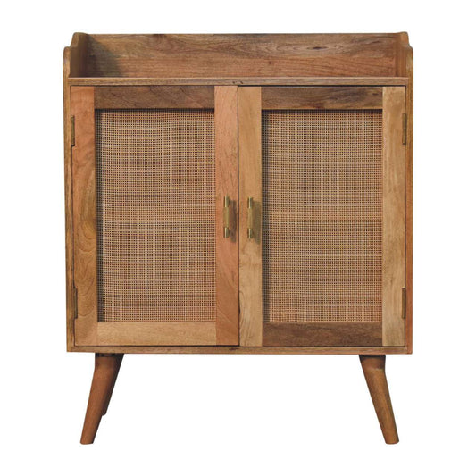 Larissa - T Bar Raised Cabinet - Brown