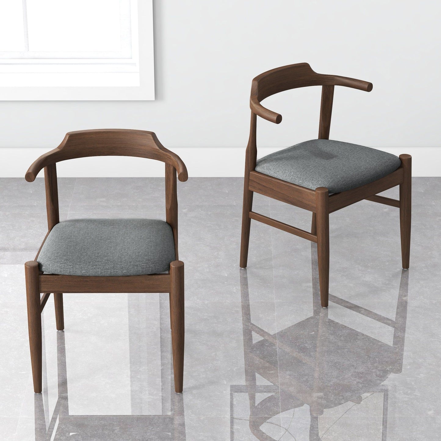 Daisy - Mid-Century Modern Dining Chair (Set of 2)