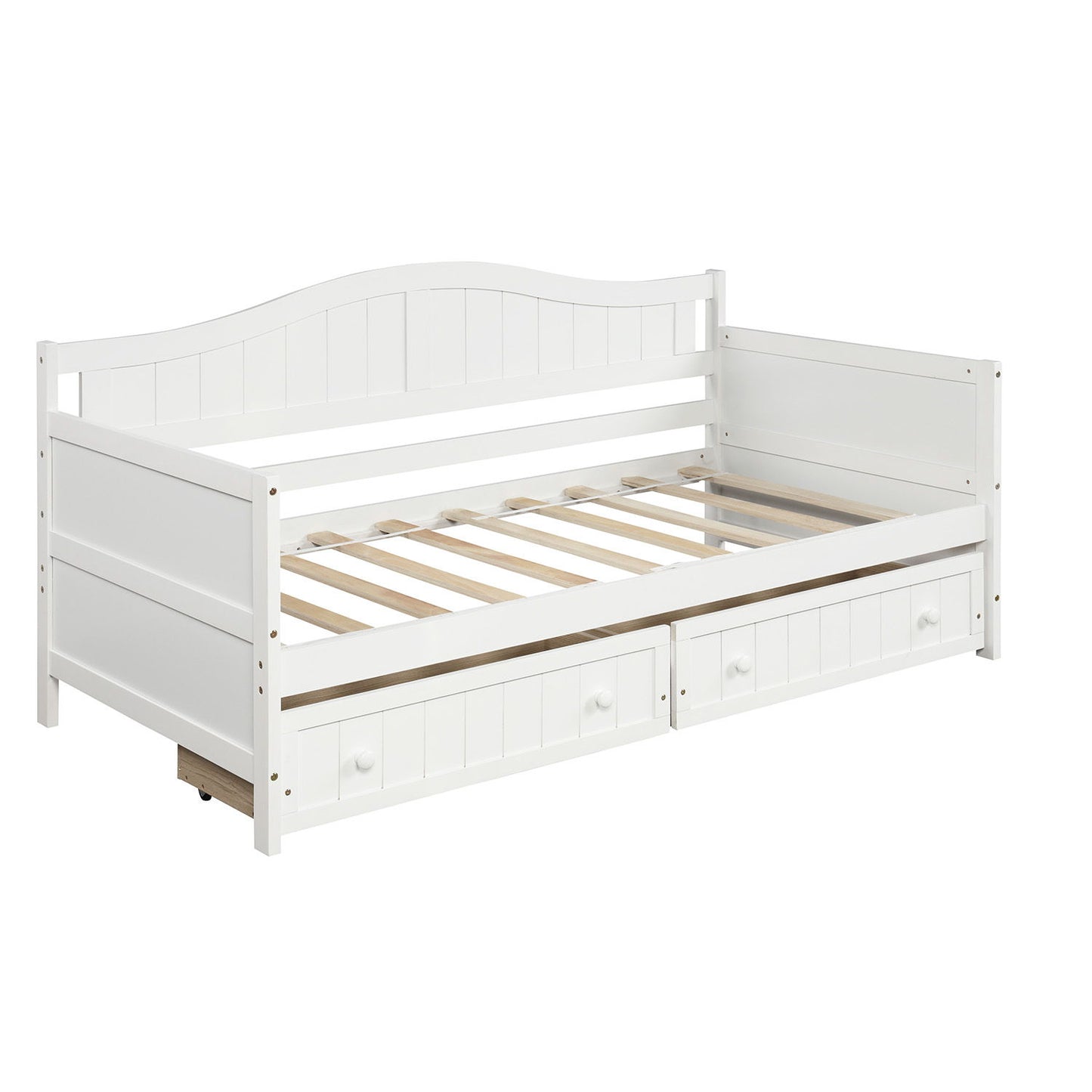 Wooden Daybed, Sofa Bed, No Box Spring Needed