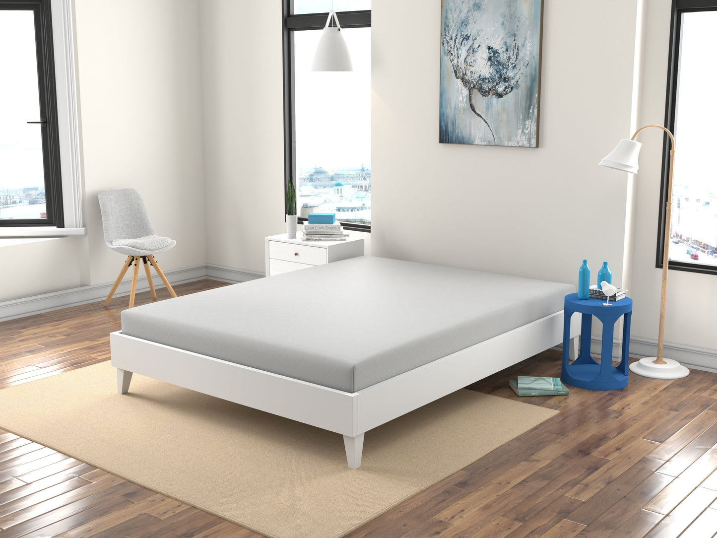 Memory Foam - 6" Firm Bed-In-A-Box Mattress