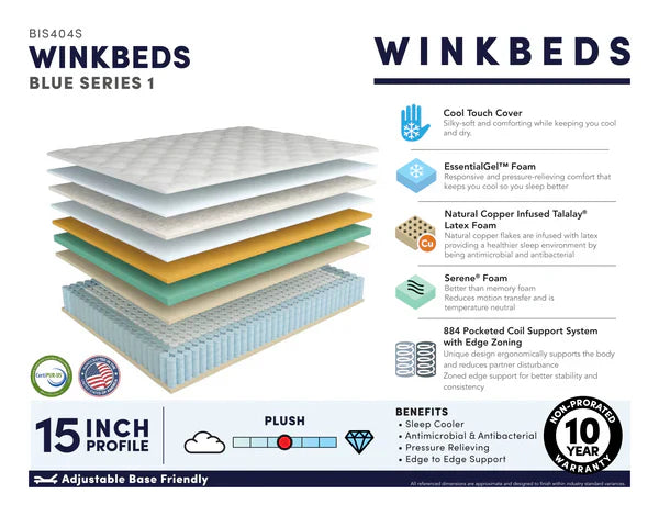 WinkBeds Blue Series One