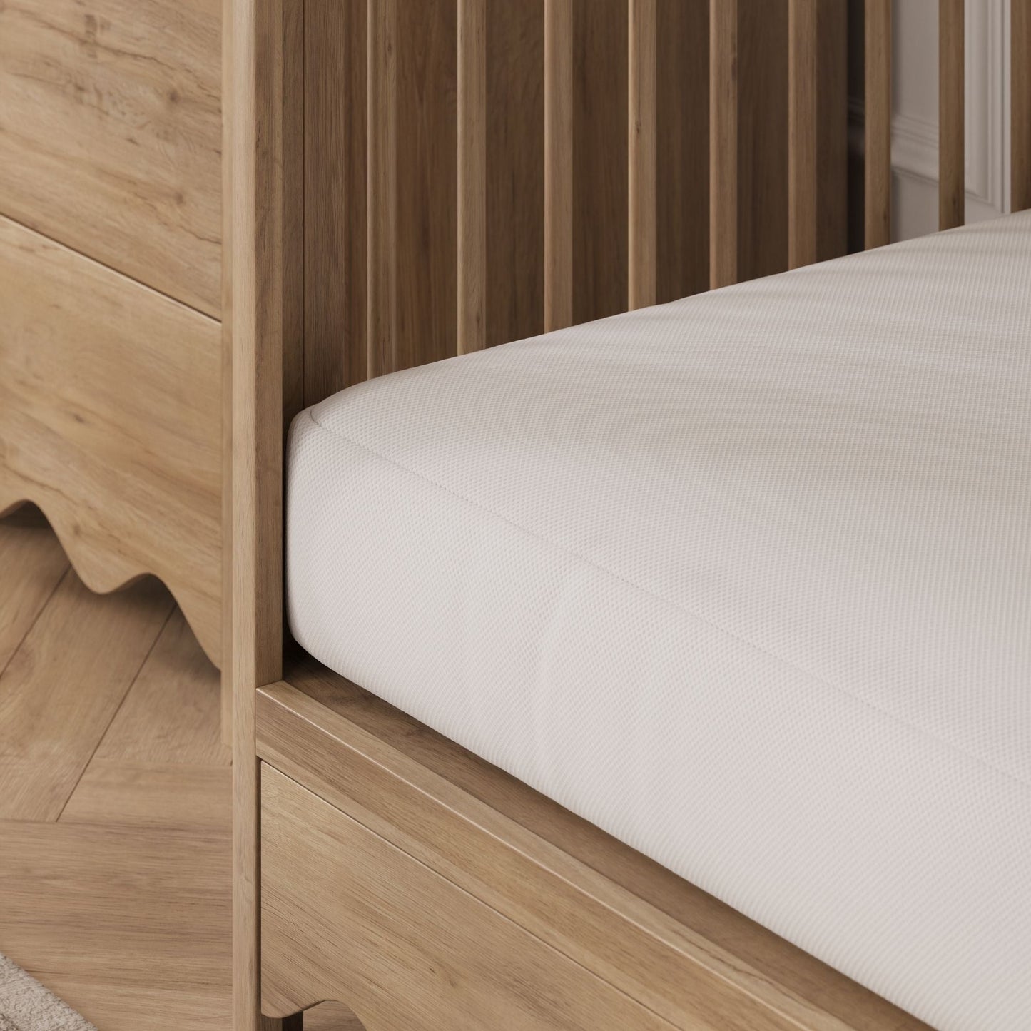 Naturepedic Breathable crib mattress details