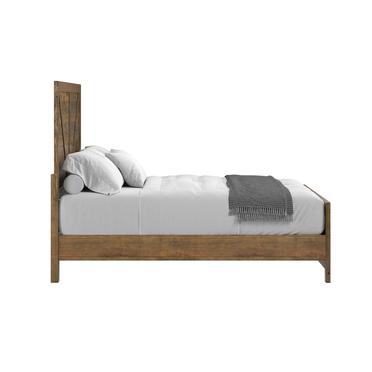 Lisque - Queen Bed - Brown