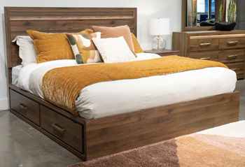 Janfyn - Queen/King Under Bed Storage - Brown