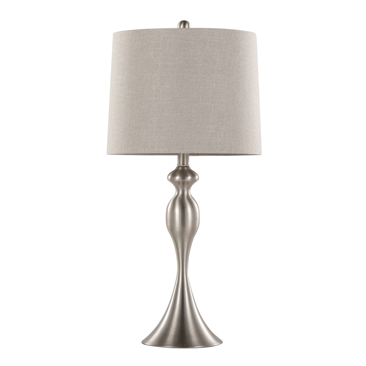 Ashland - Table Lamp (Set of 2) - Gray - Linen