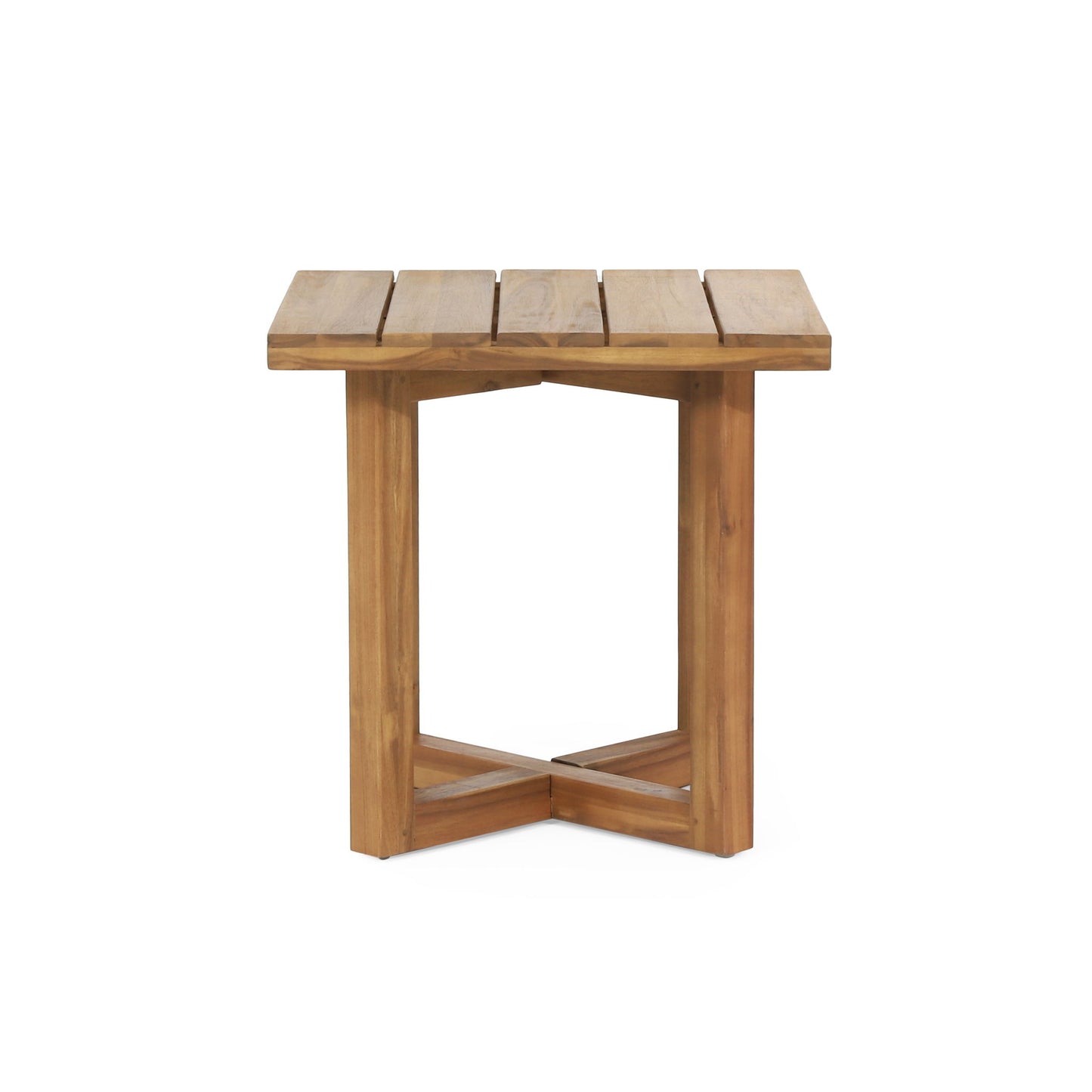 Ella - Square Side Table With Cross Stretcher Base