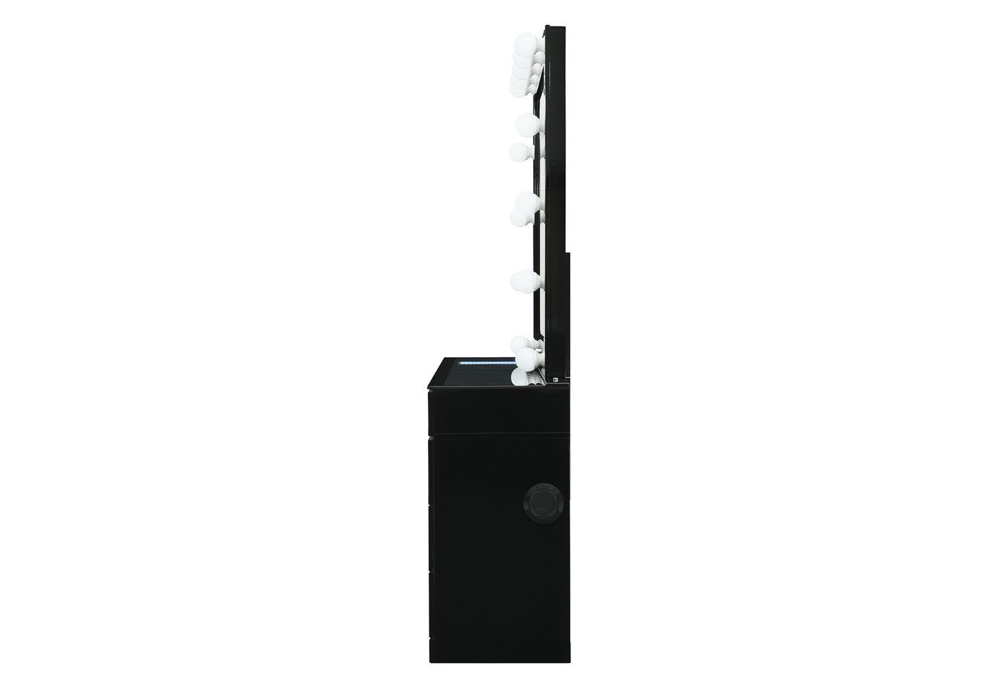 Ella - Vanity Top With LED - Black