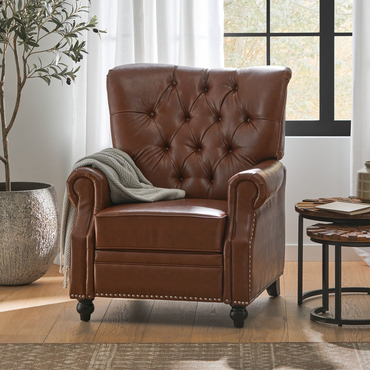 Welch - Contemporary Tufted Pushback Recliner