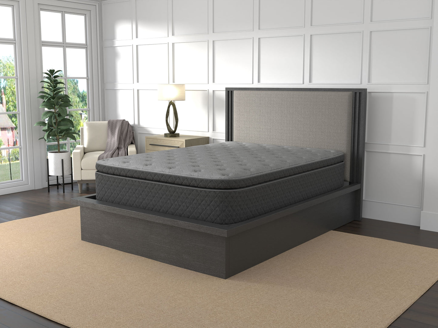 Luxury - Burke Plush Pillow Top Mattress