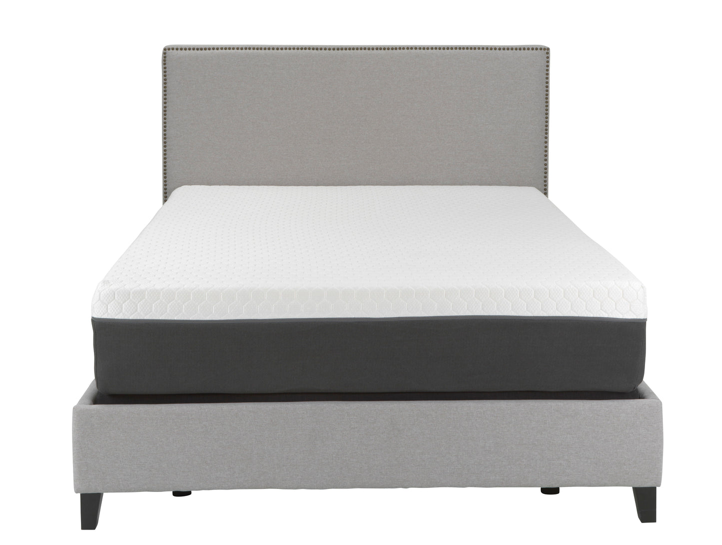 12" Medium Zoned Gel Infused Premium Memory Foam Mattress
