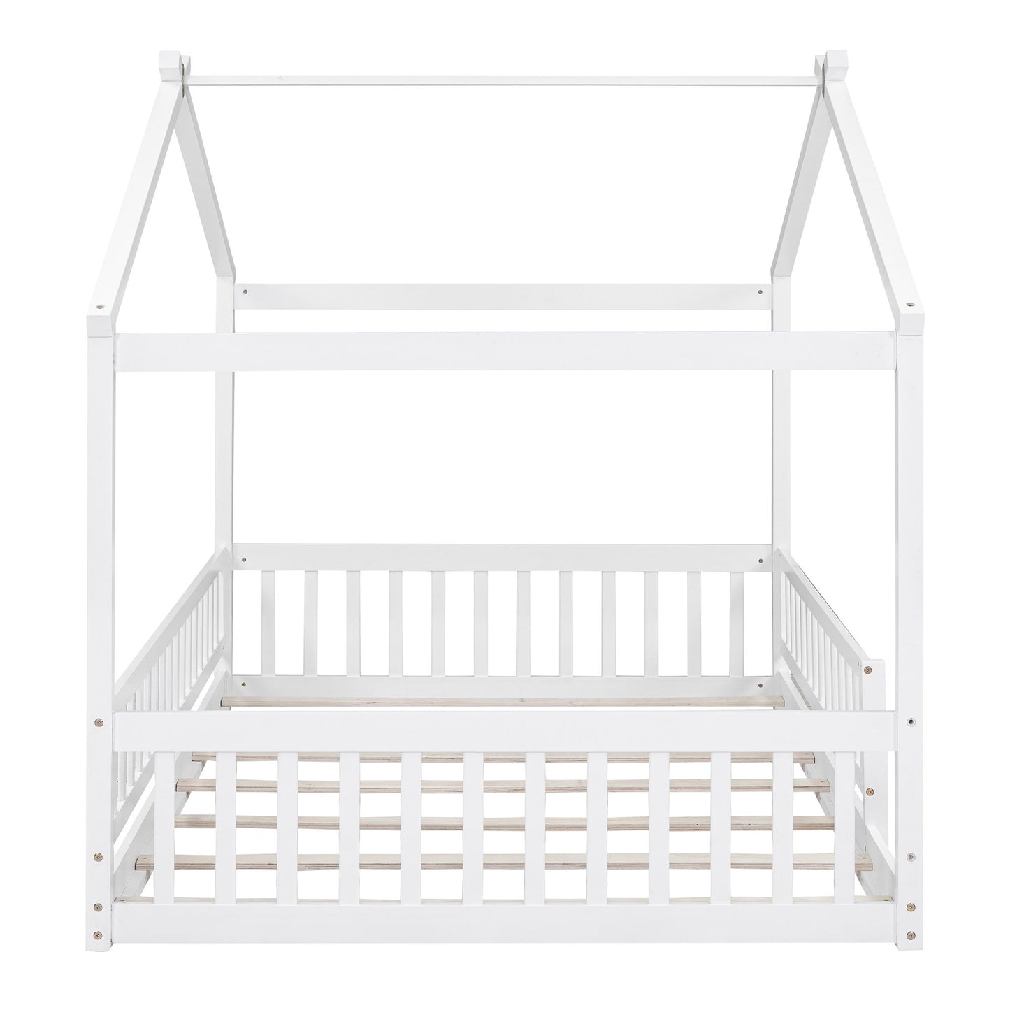 Bed House Bed Frame With Fence
