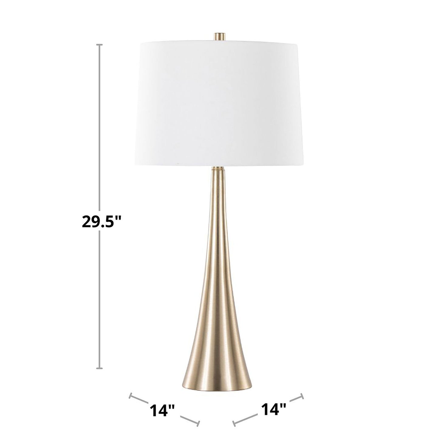 Diana - Contemporary Table Lamp (Set of 2)