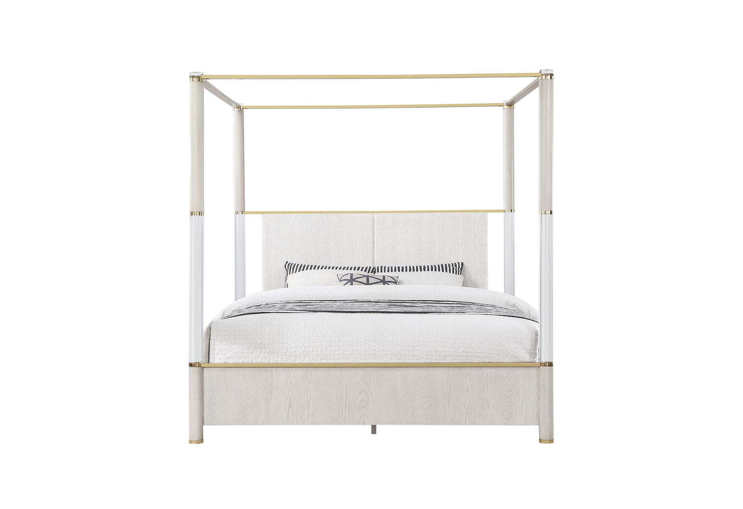 Malmo - King Poster Bed - Oak