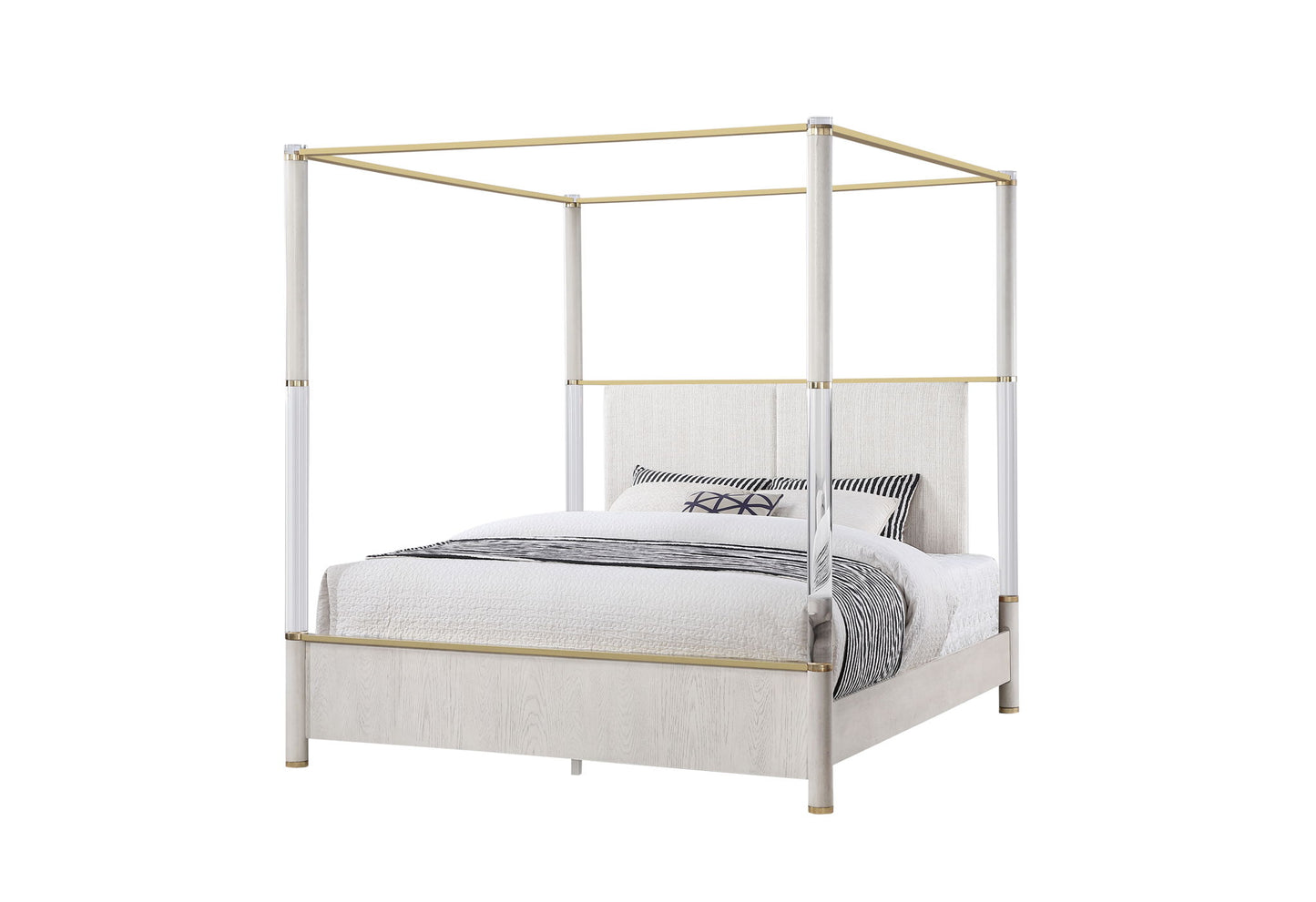 Malmo - King Bed Headboard And Footboard - Oak