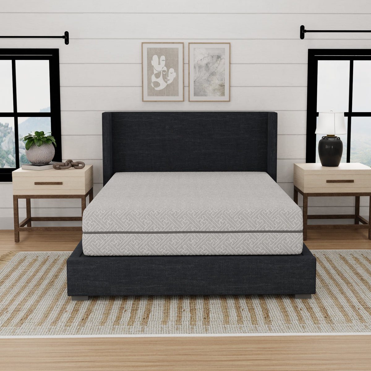 South Bay 14" Premium Gel Memory Foam Mattress - Soft