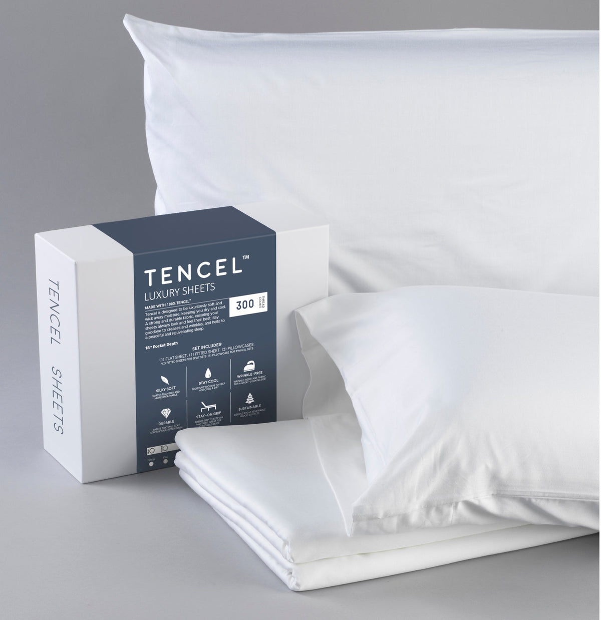 South Bay Tencel Luxury Sheets - Complete Sheet Set