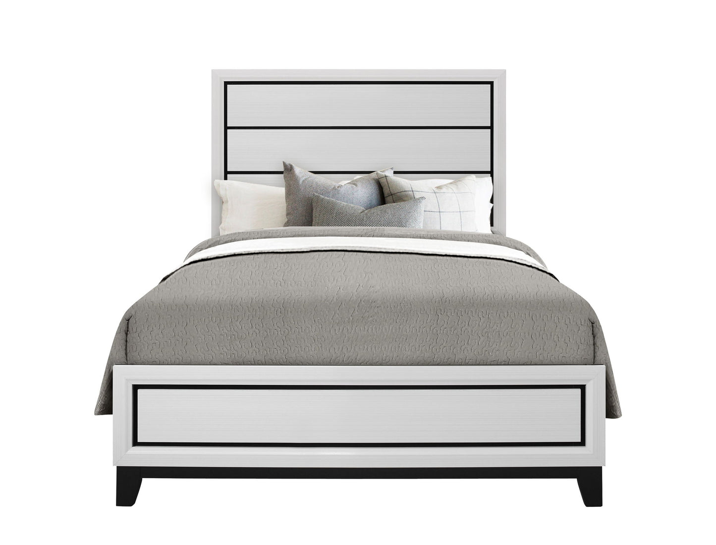 Kate - Full / Twin Bed Side Rails - White
