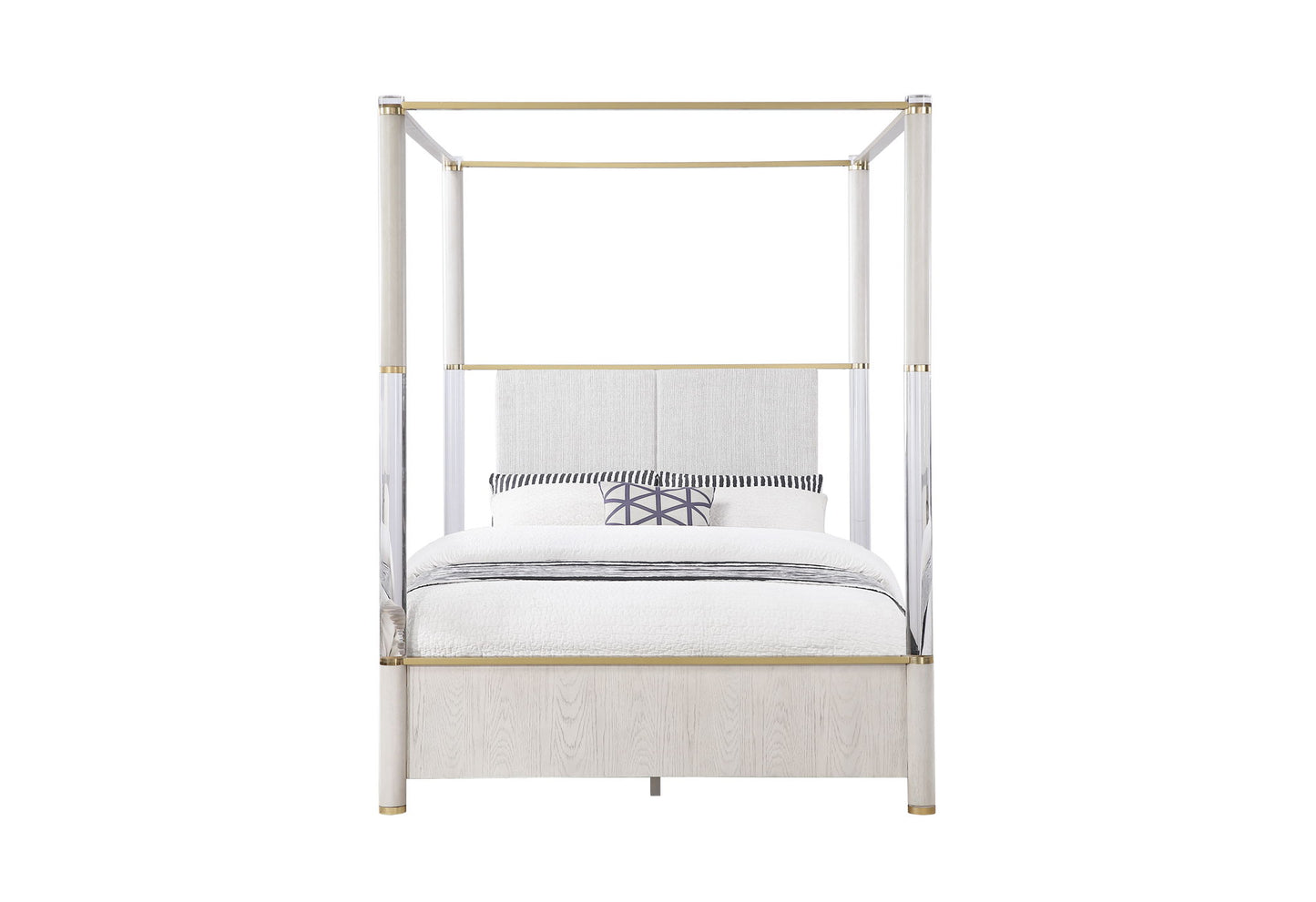 Malmo - Queen Bed Side Rail - Oak