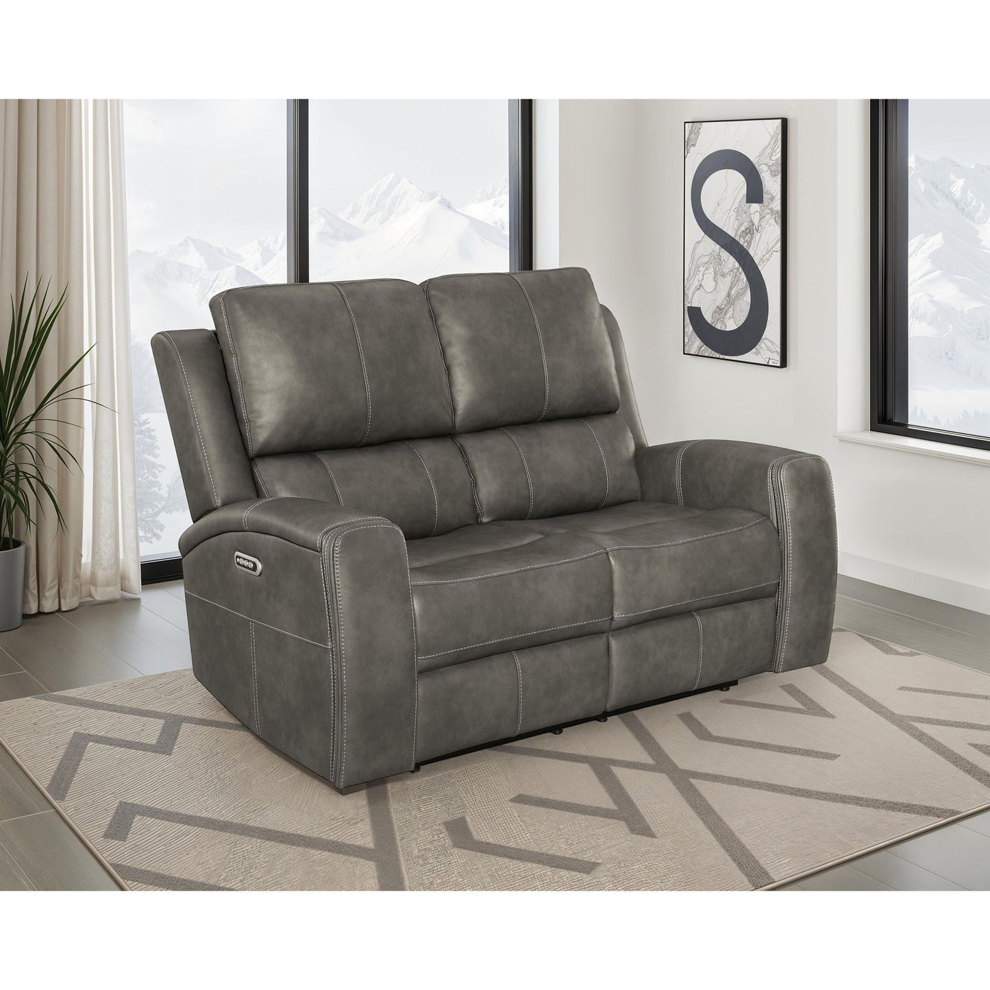 Boyce - Triple Power Reclining Loveseat With Independent Headrest